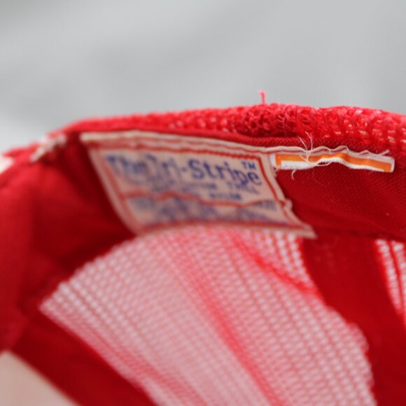 Detroit Red Wings Hat (VTG) - Classic Trucker by Ted Fletcher - Adult Snapback - Picture 8 of 8